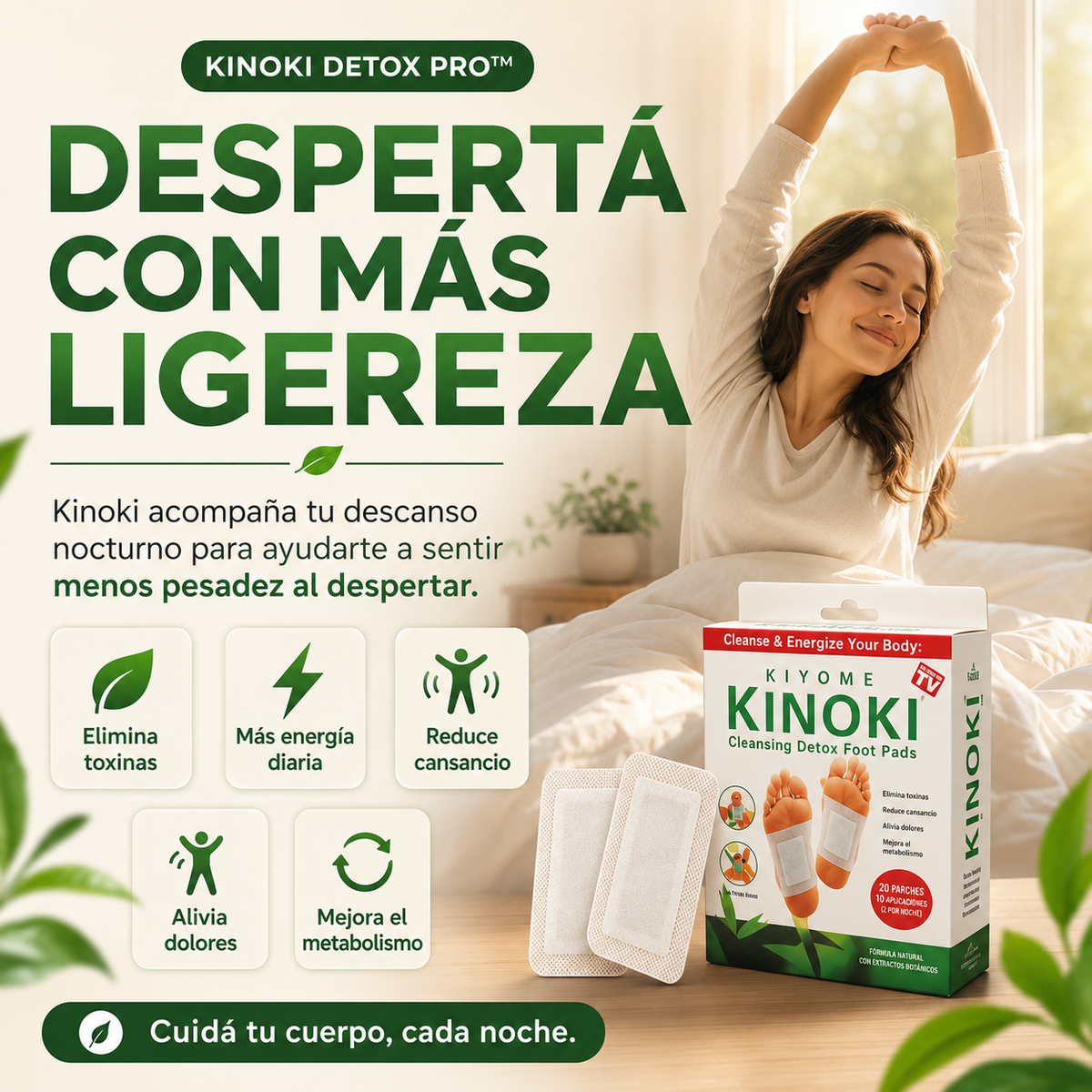 Kinoki DETOX - Compre 10 y Llevate 50 GRATIS