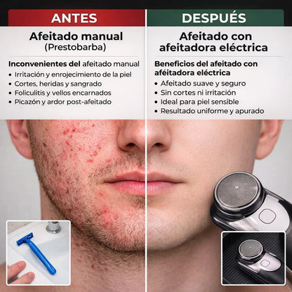 2x1 ProBarber - Mini Afeitadora Profesional